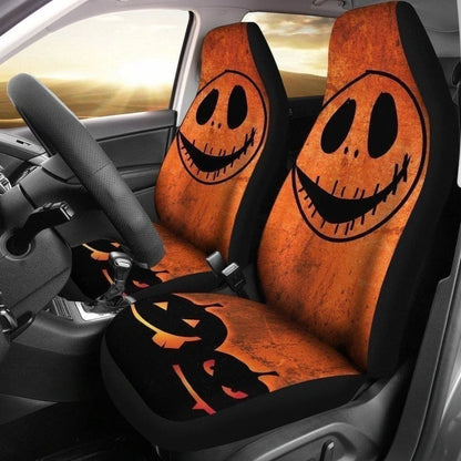 Nightmare Before Christmas Car Seat Covers Jack Face Universal Fit 194801