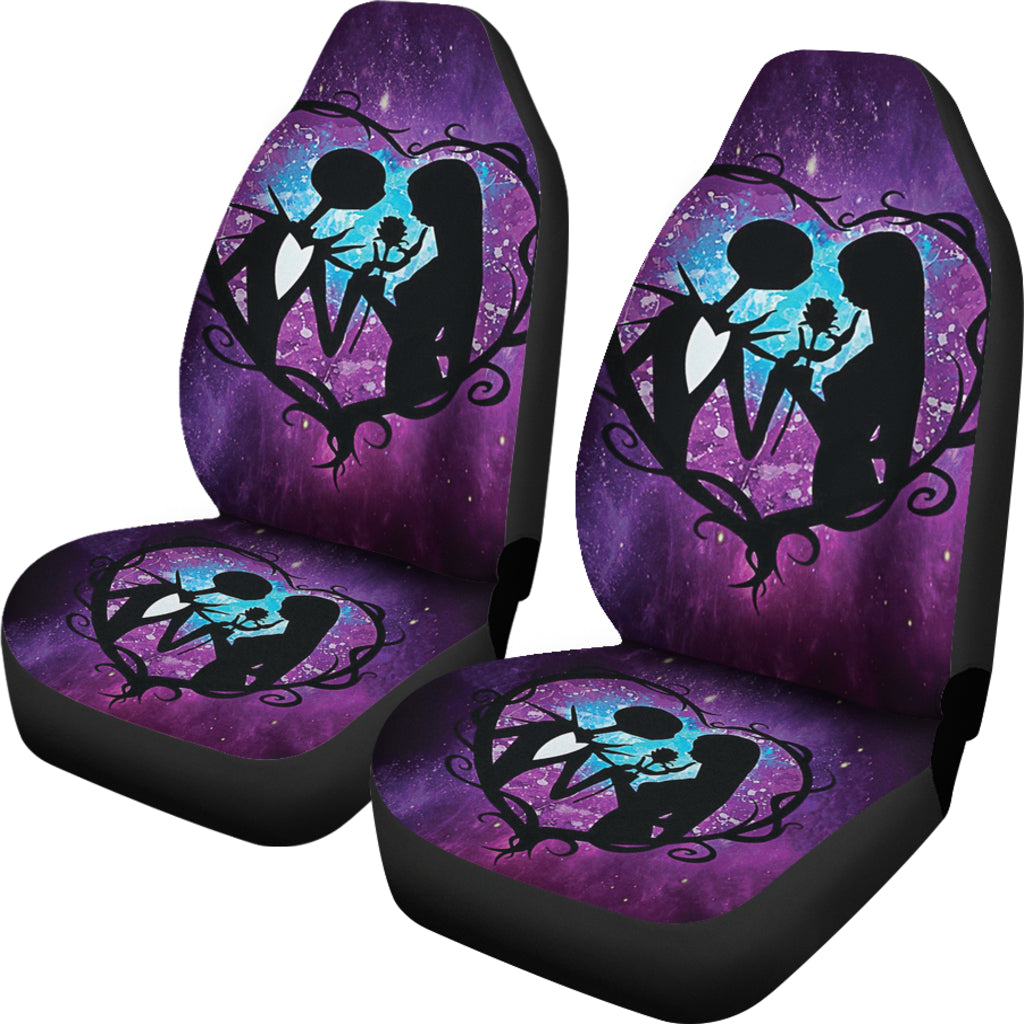 Nightmare Before Christmas Car Seat Covers Jack Skellington Loves Sally Car Accessories Ci220930-05