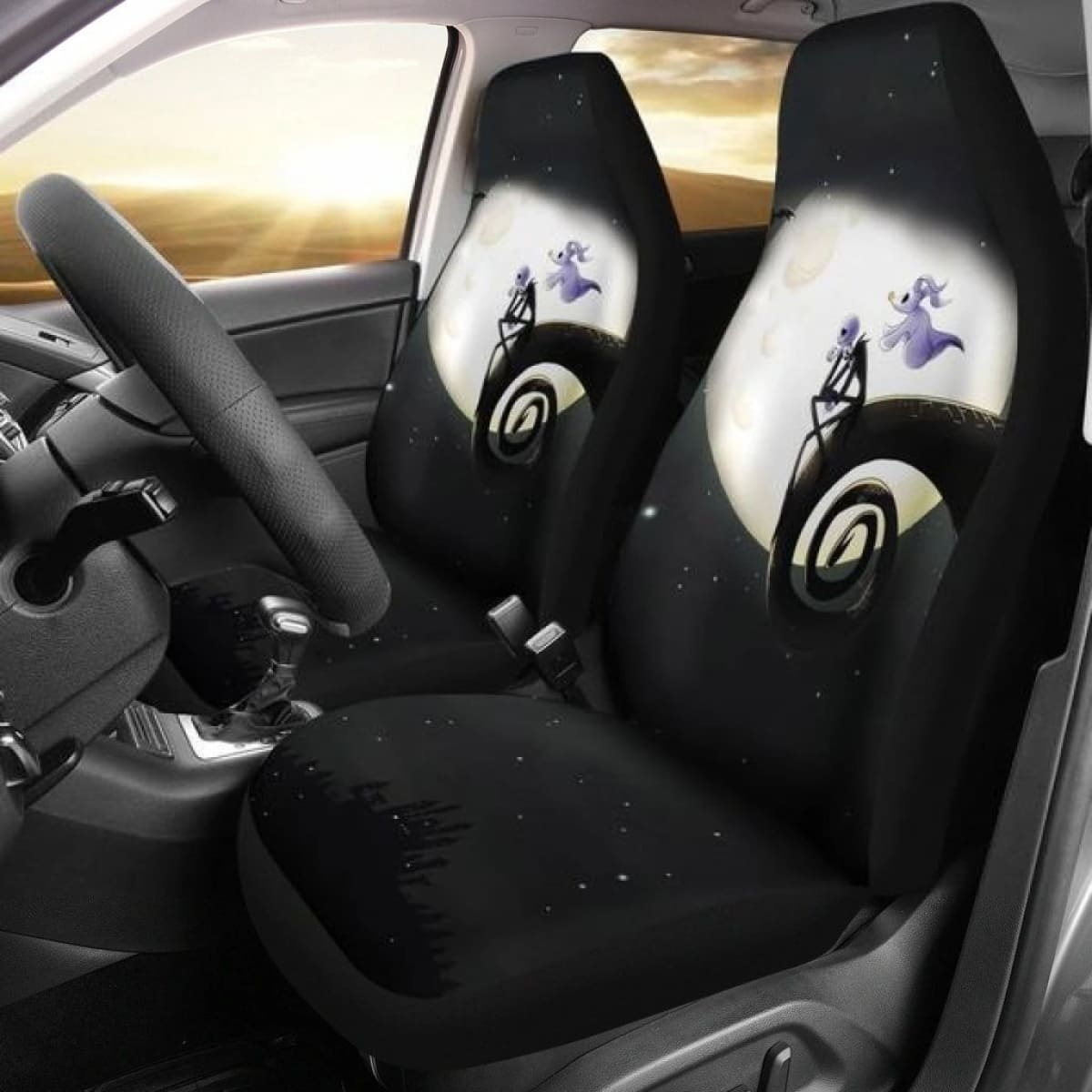 Nightmare Before Christmas Car Seat Covers Jack & Zero Universal Fit 194801