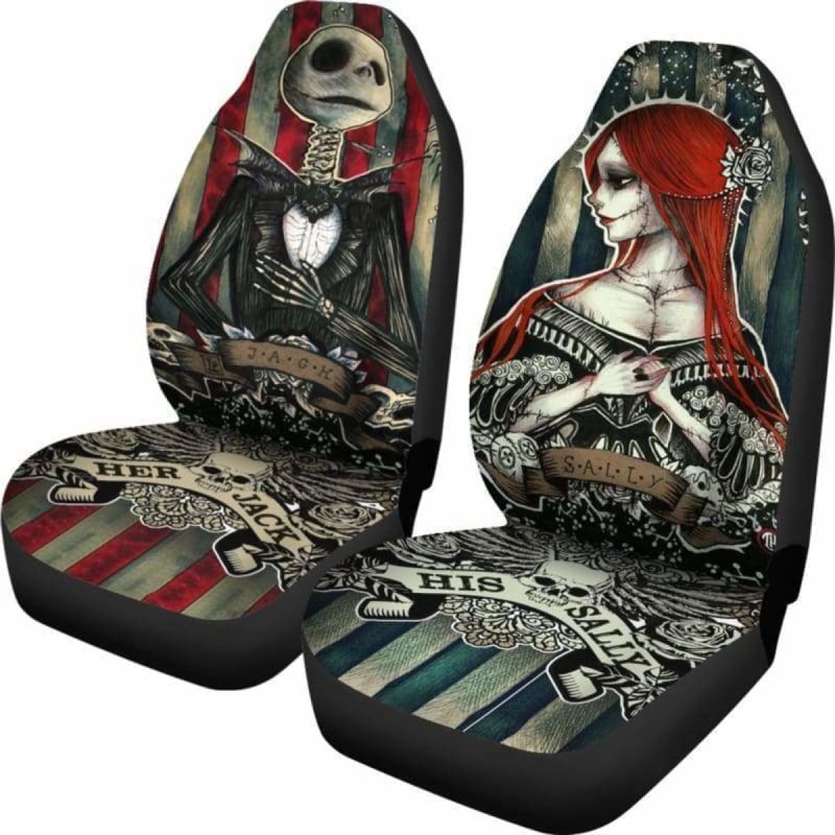 Nightmare Before Christmas Car Seat Covers Universal Fit 051312