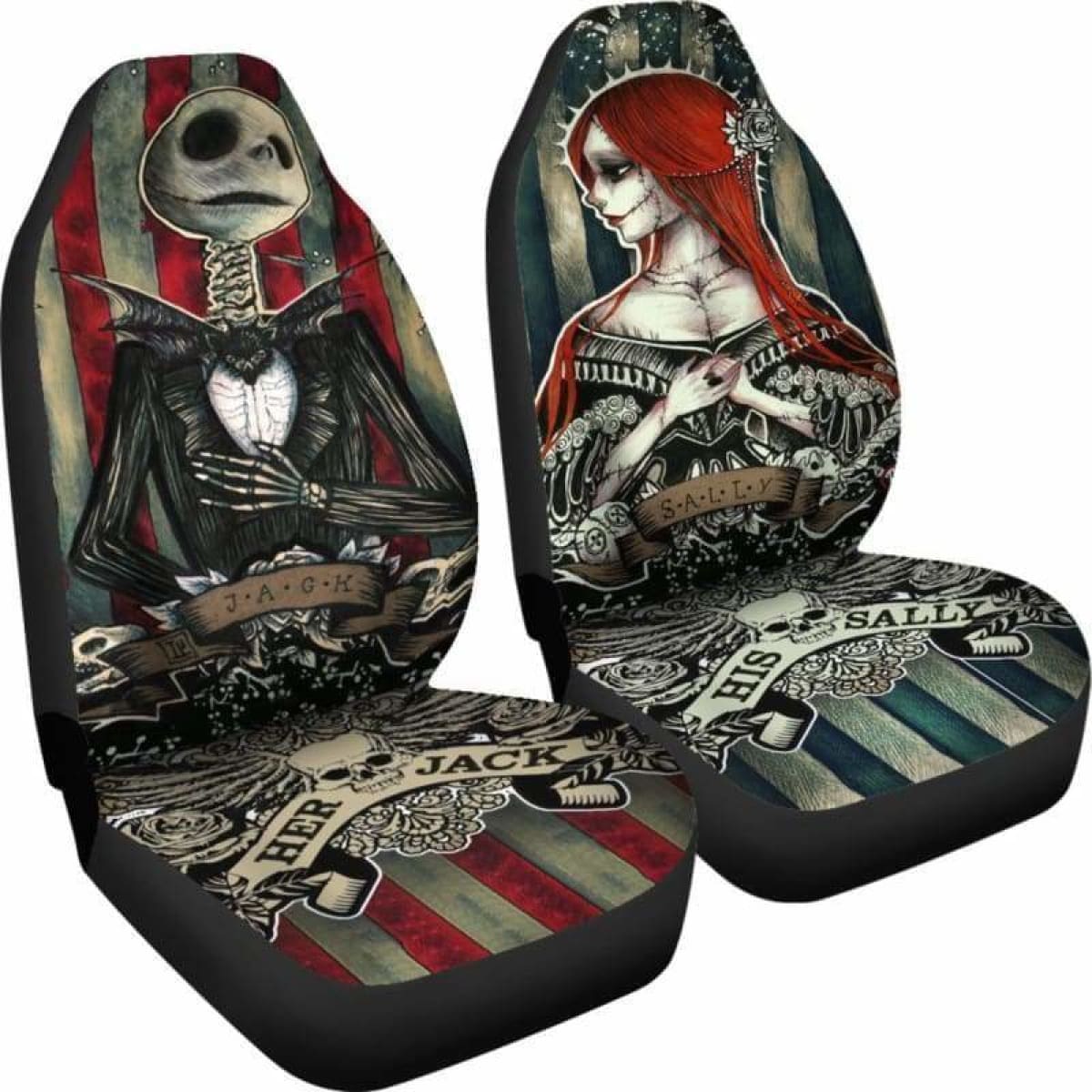 Nightmare Before Christmas Car Seat Covers Universal Fit 051312