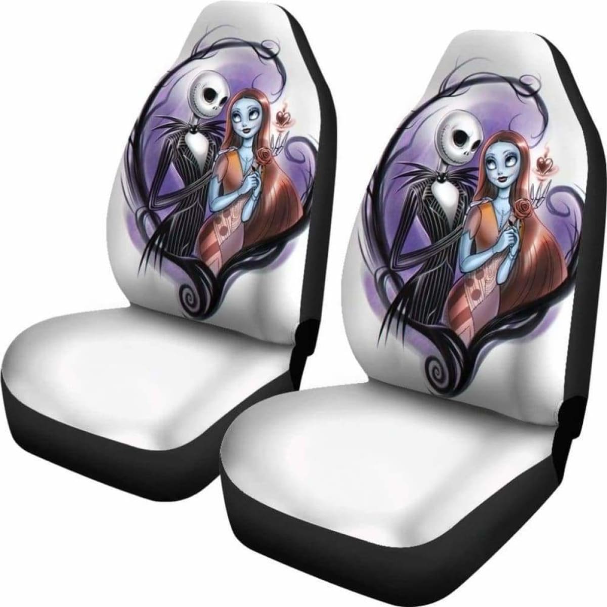 Nightmare Before Christmas Car Seat Covers 2 Universal Fit 051012