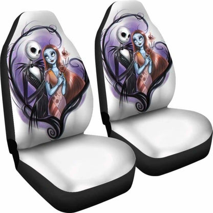 Nightmare Before Christmas Car Seat Covers 2 Universal Fit 051012