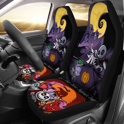 Nightmare Before Christmas Car Seat Covers 7 Universal Fit 051012