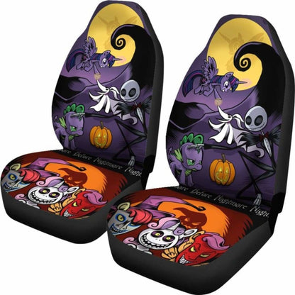 Nightmare Before Christmas Car Seat Covers 7 Universal Fit 051012