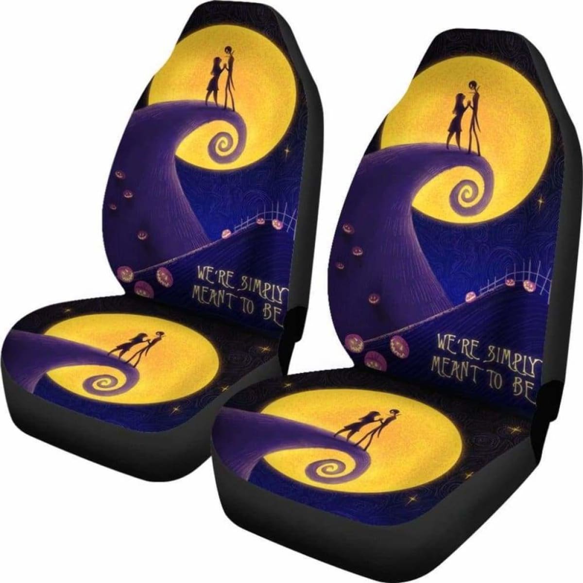 Nightmare Before Christmas 2019 Car Seat Covers Universal Fit 051012