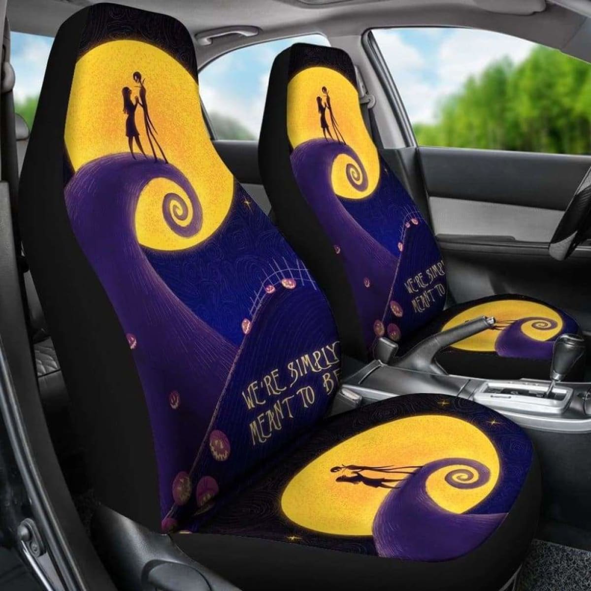 Nightmare Before Christmas 2019 Car Seat Covers Universal Fit 051012