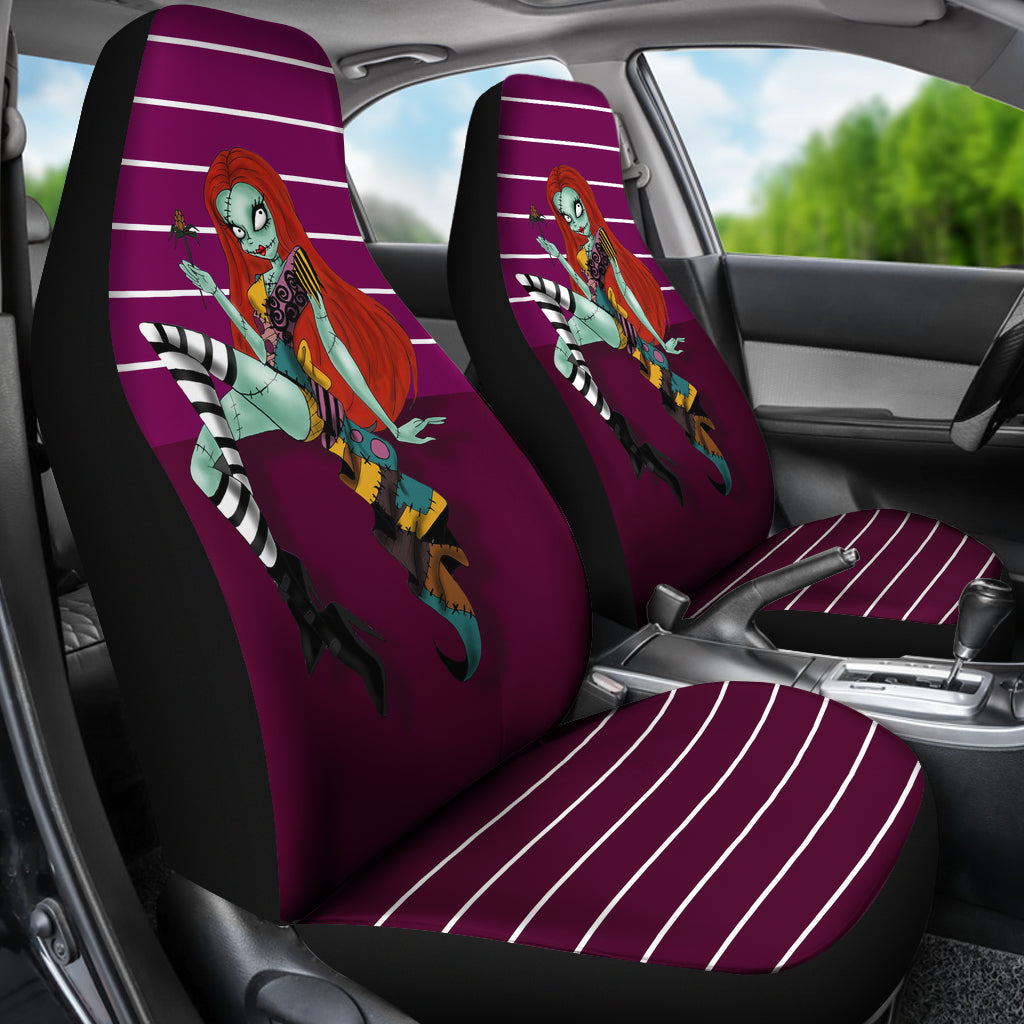 Nightmare Before Christmas Cartoon Car Seat Covers - Naughty Sexy Sally Fanart Seat Covers Ci101404