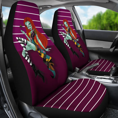 Nightmare Before Christmas Cartoon Car Seat Covers - Naughty Sexy Sally Fanart Seat Covers Ci101404