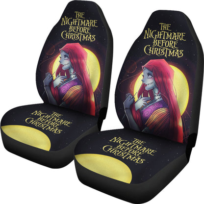 Nightmare Before Christmas Cartoon Car Seat Covers - Pretty Fantasy Sally Zodiac Painting Seat Covers Ci101405