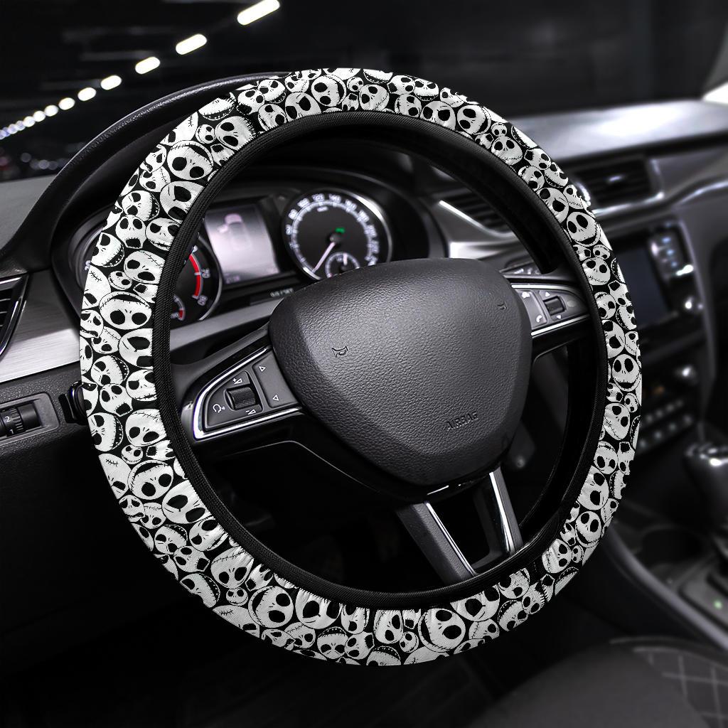 Nightmare Before Christmas Custom Car Steering Wheel Cover