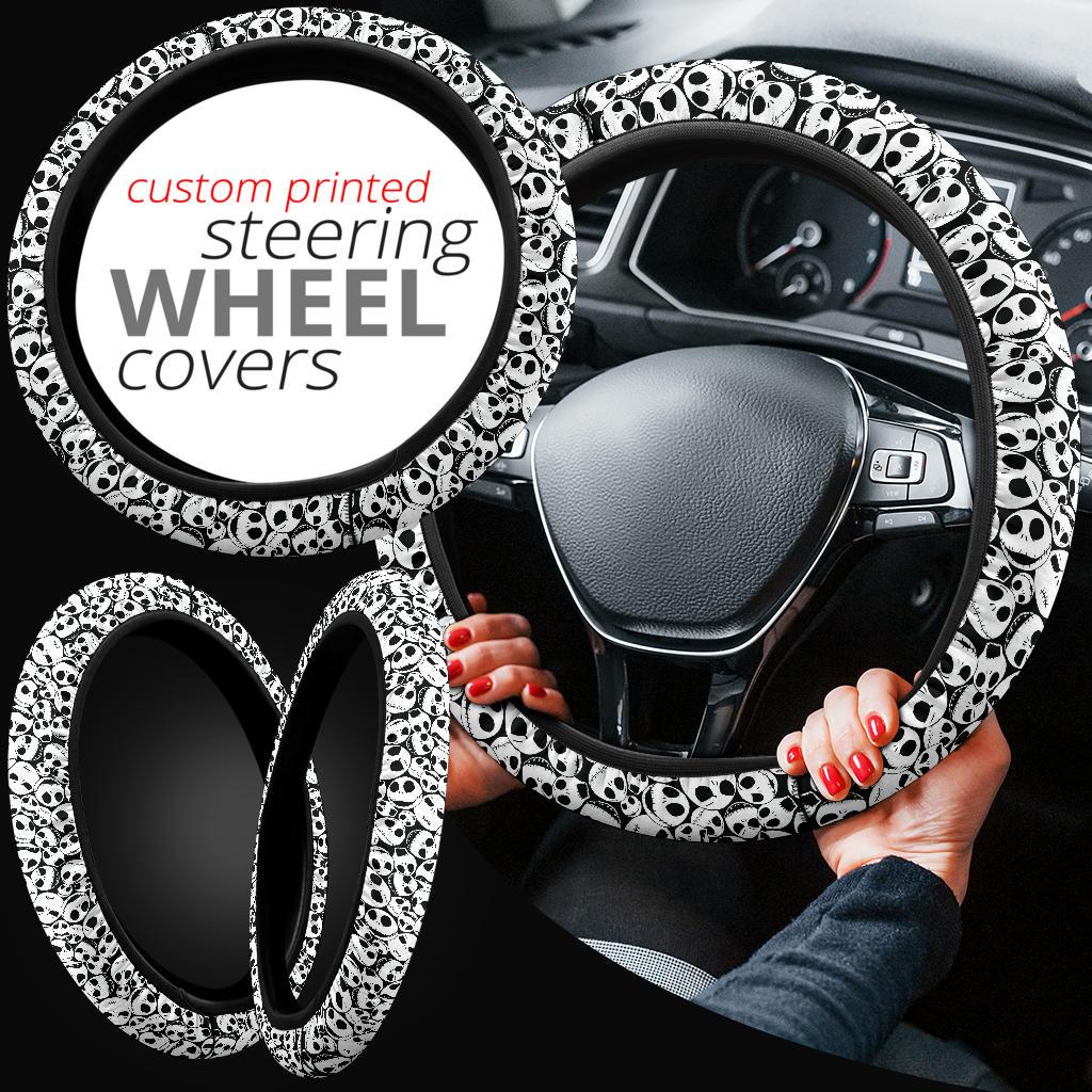 Nightmare Before Christmas Custom Car Steering Wheel Cover
