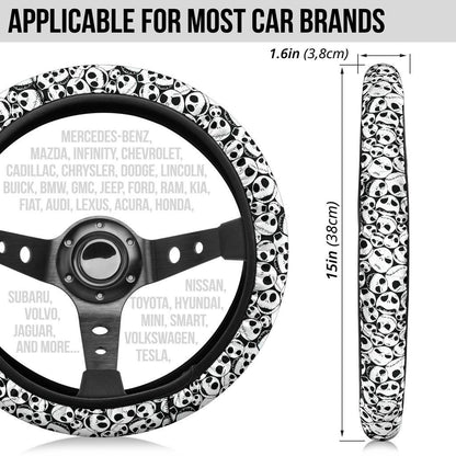 Nightmare Before Christmas Custom Car Steering Wheel Cover