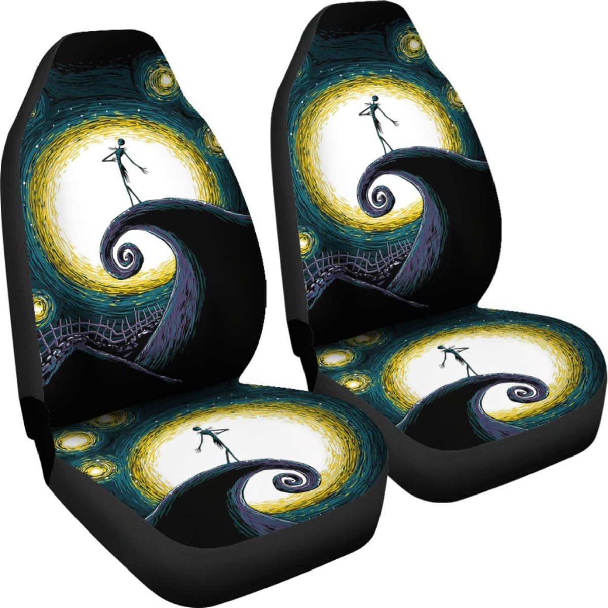 Nightmare Before Christmas Fan Gift Car Seat Cover Universal Fit 210212