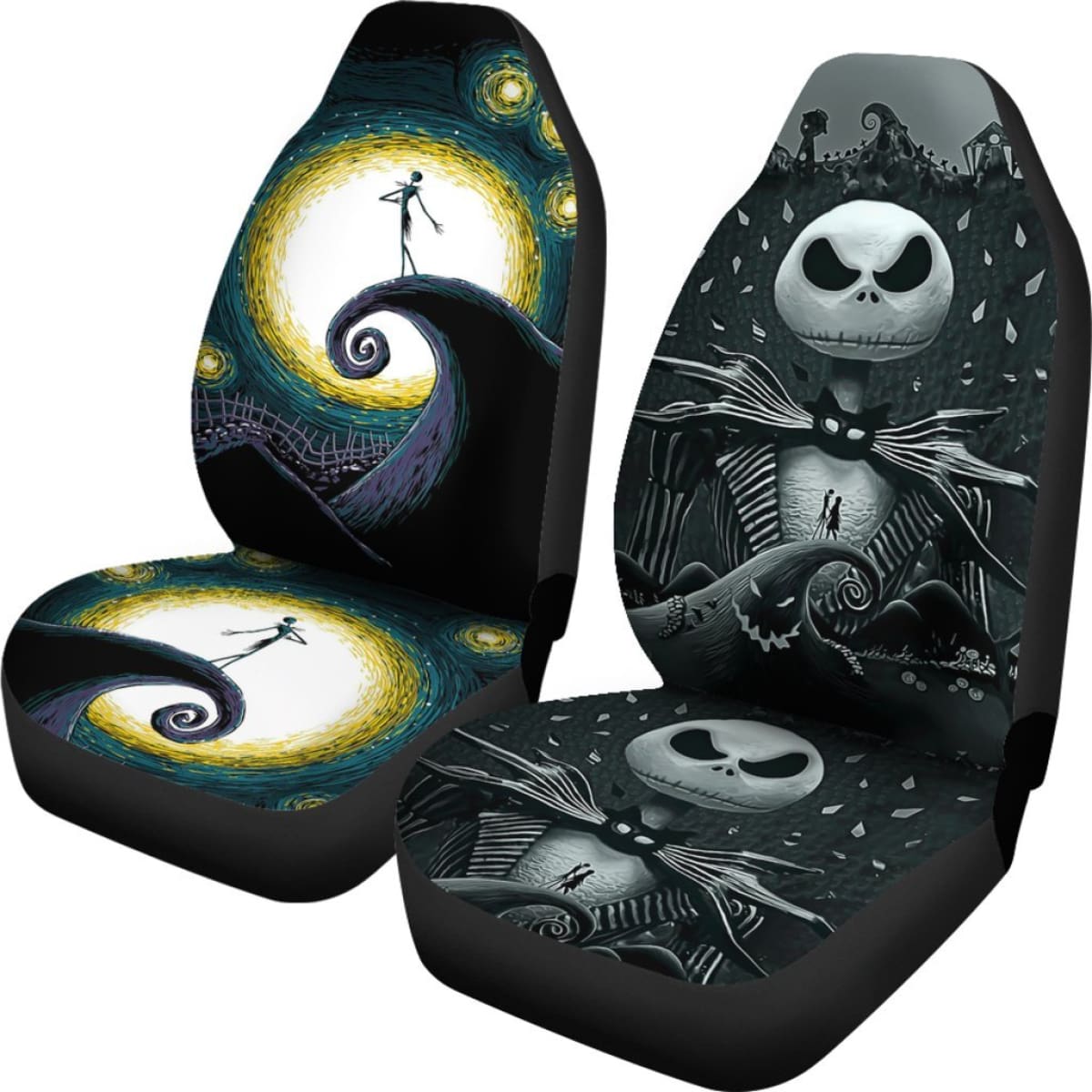 Nightmare Before Christmas Fantasy Car Seat Cover Universal Fit 210212