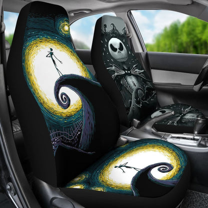 Nightmare Before Christmas Fantasy Car Seat Cover Universal Fit 210212