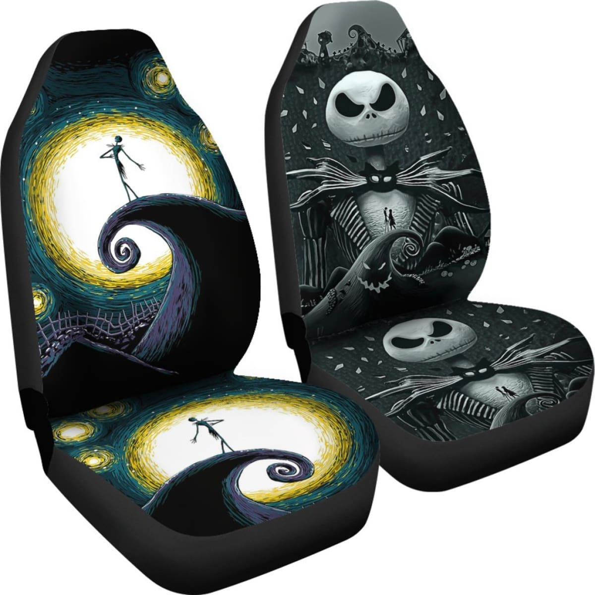 Nightmare Before Christmas Fantasy Car Seat Cover Universal Fit 210212