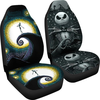 Nightmare Before Christmas Fantasy Car Seat Cover Universal Fit 210212