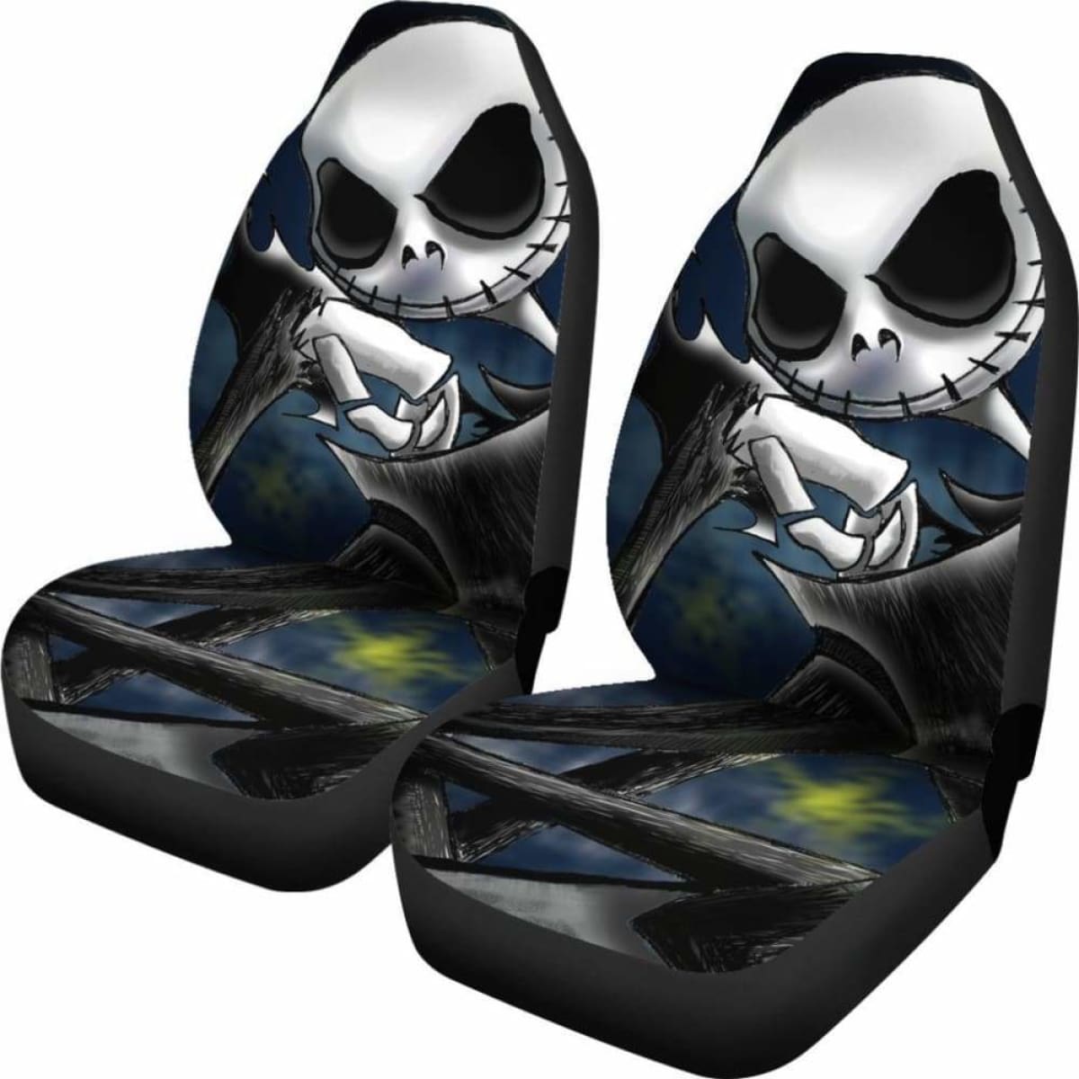 Nightmare Before Christmas Jack Car Seat Covers Universal Fit 051012