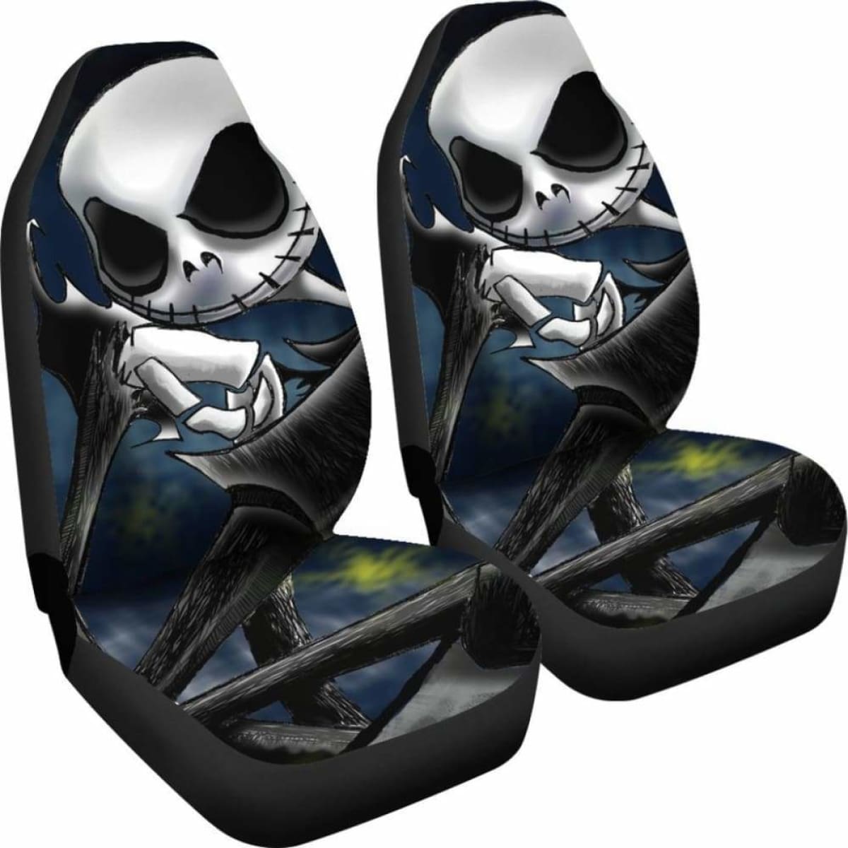Nightmare Before Christmas Jack Car Seat Covers Universal Fit 051012