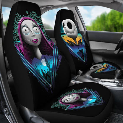 Nightmare Before Christmas Love Fan Art Car Seat Cover Right Universal Fit 210212