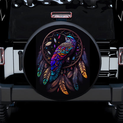 Nikarma A Gorgeous Dream Catcher Intricate Detailed Colorful 2 Car Spare Tire Cover