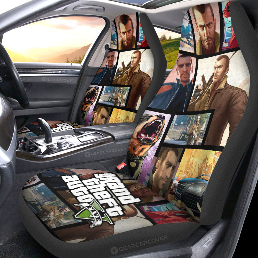 Niko Bellic Car Seat Covers Custom Car Accessories