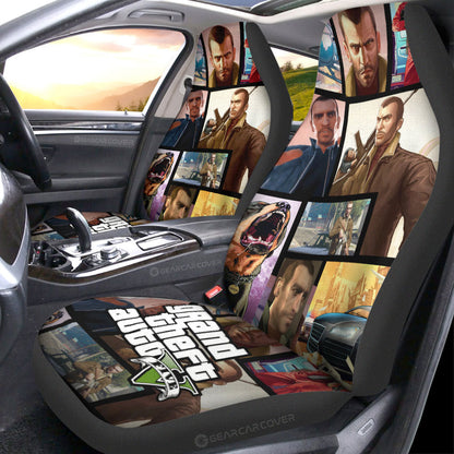 Niko Bellic Car Seat Covers Custom Car Accessories