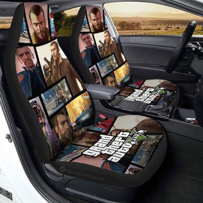 Niko Bellic Car Seat Covers Custom Car Accessories
