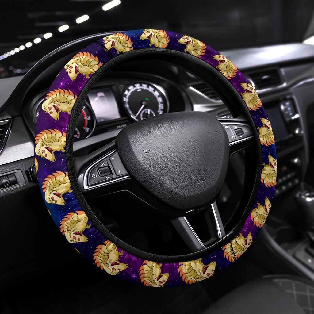 Ninetales Anime Custom Car Steering Wheel Cover