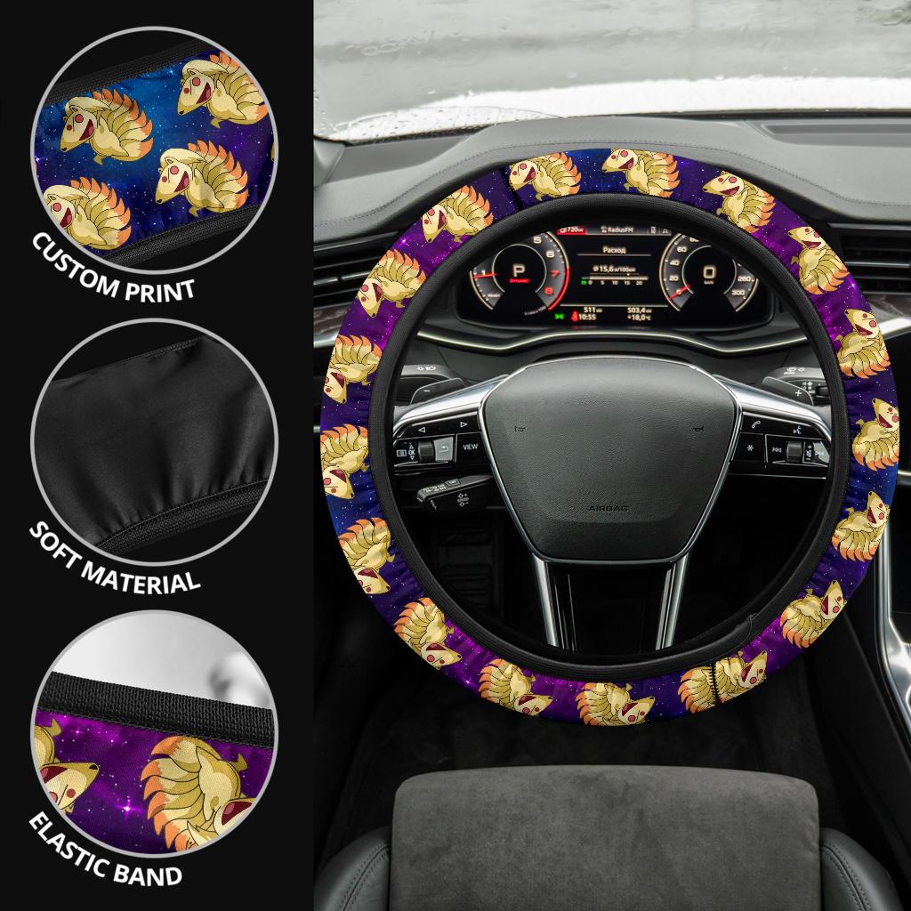 Ninetales Anime Custom Car Steering Wheel Cover