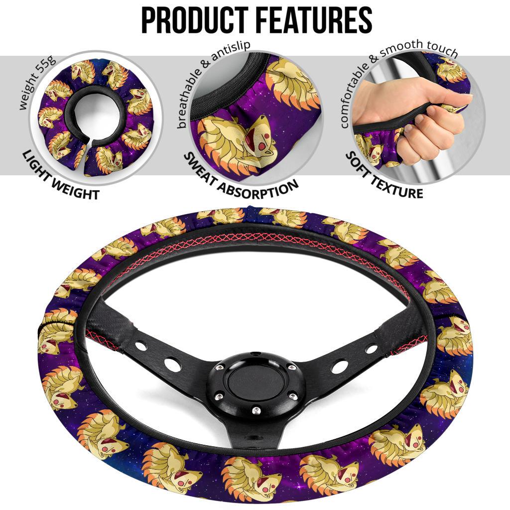 Ninetales Anime Custom Car Steering Wheel Cover
