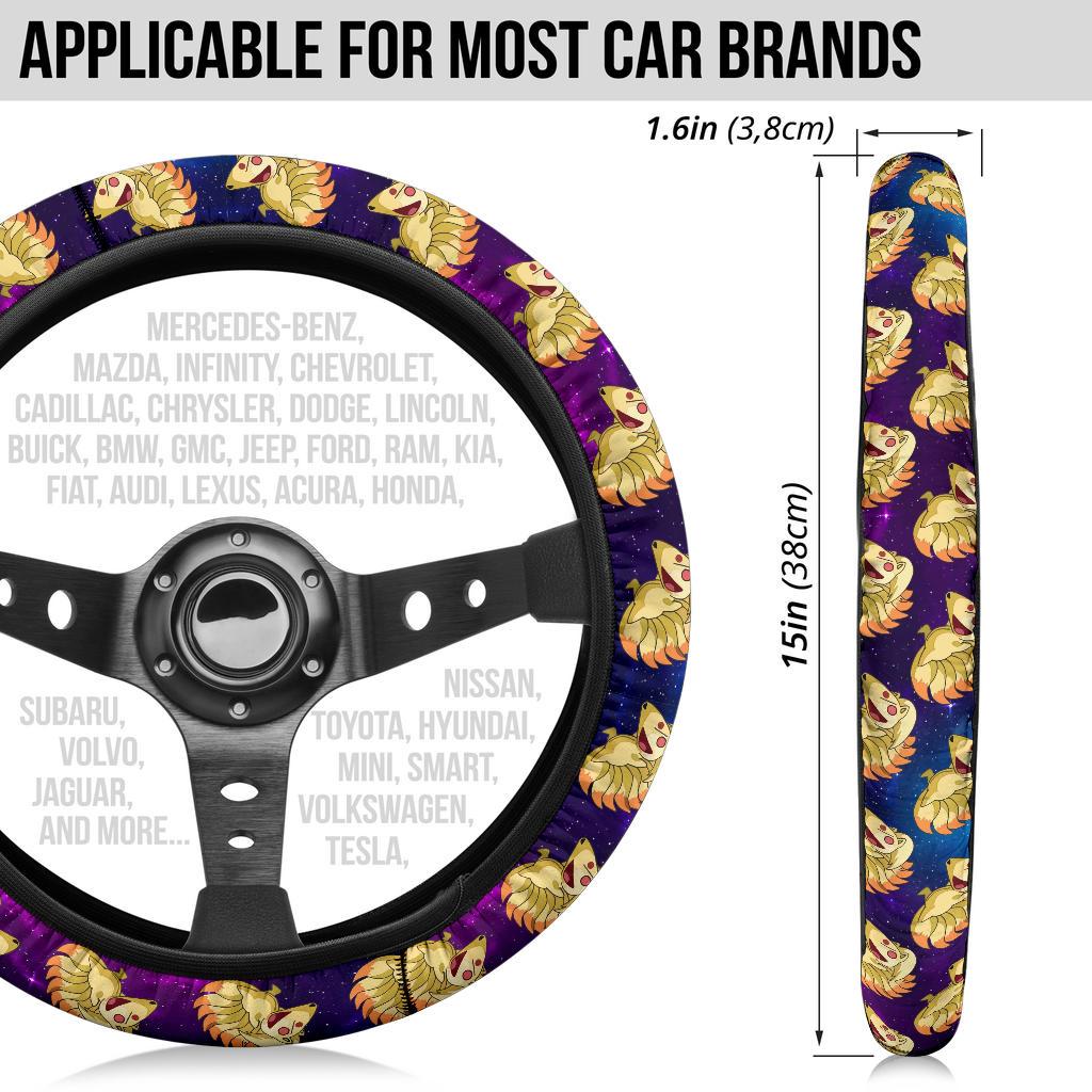 Ninetales Anime Custom Car Steering Wheel Cover