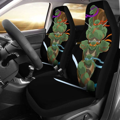 Ninja Turtle Cartoon Car Seat Covers Universal Fit 051012