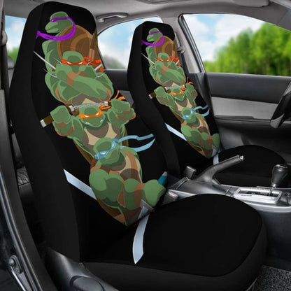 Ninja Turtle Cartoon Car Seat Covers Universal Fit 051012
