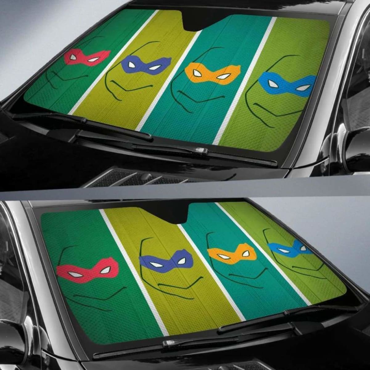 Ninja Turtles Car Auto Sun Shade 211626 Universal Fit