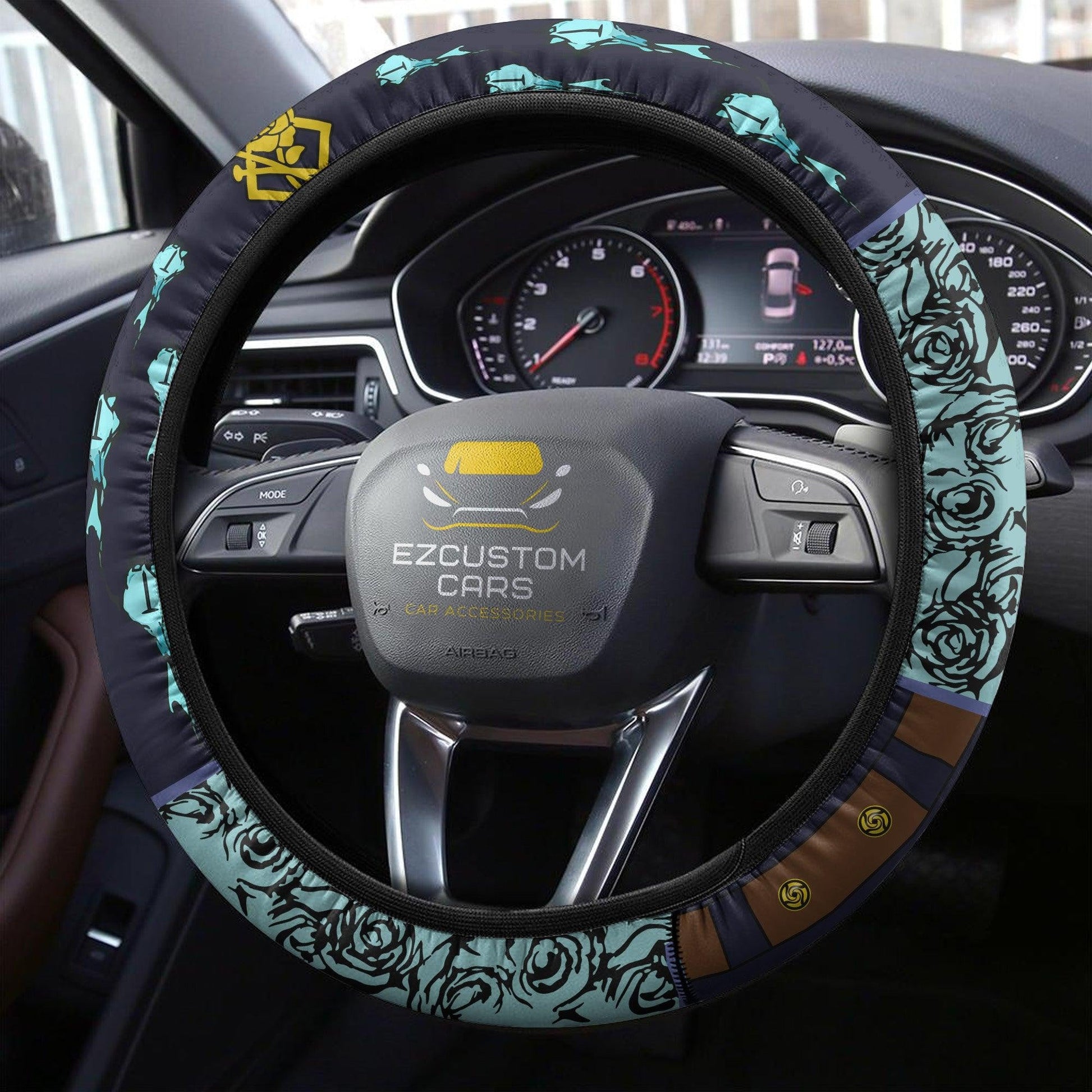 Nobara Kugisaki Anime Steering Wheel Cover Custom Jujutsu Kaisen Anime Car Accessories