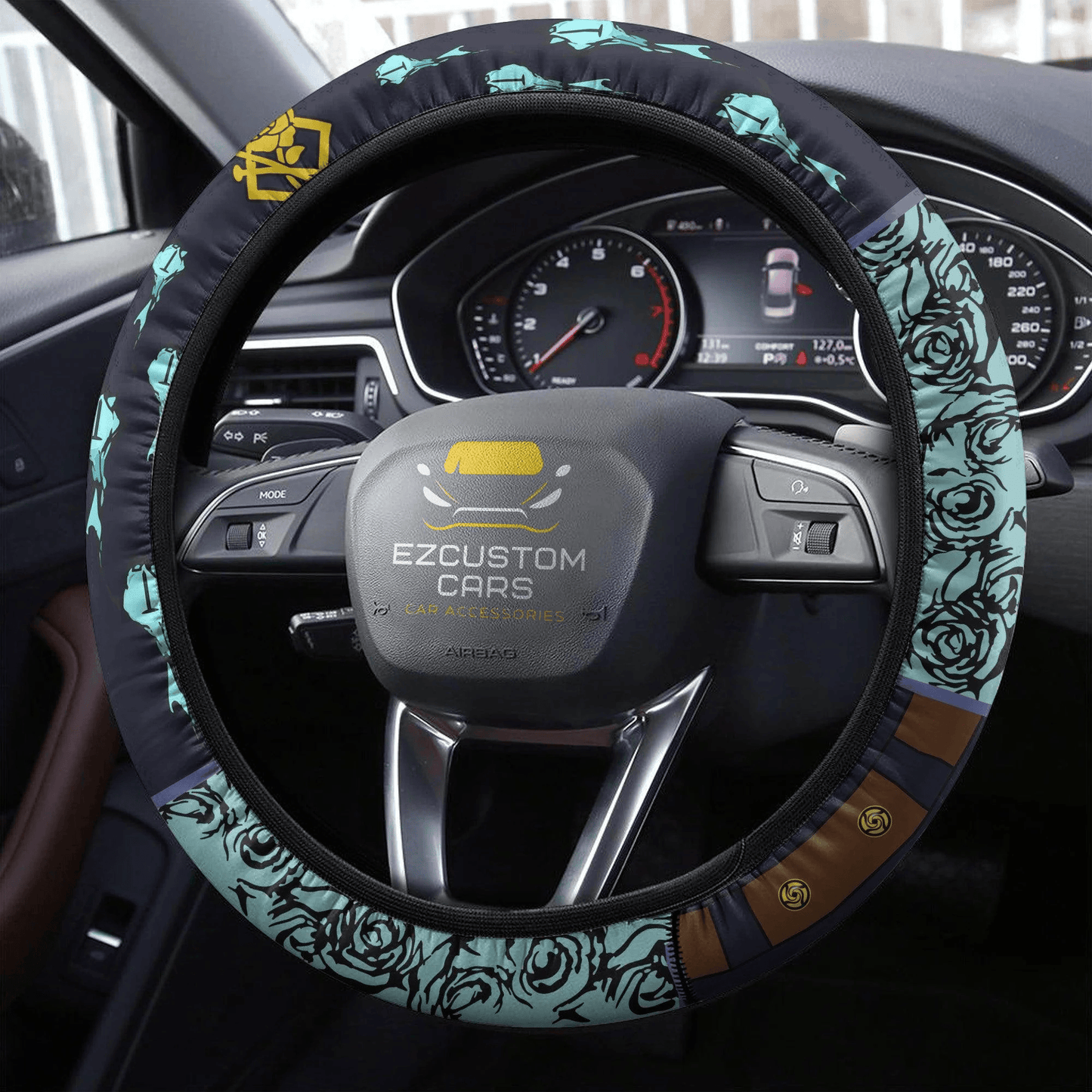 Nobara Kugisaki Anime Steering Wheel Cover Custom Jujutsu Kaisen Anime Car Accessories