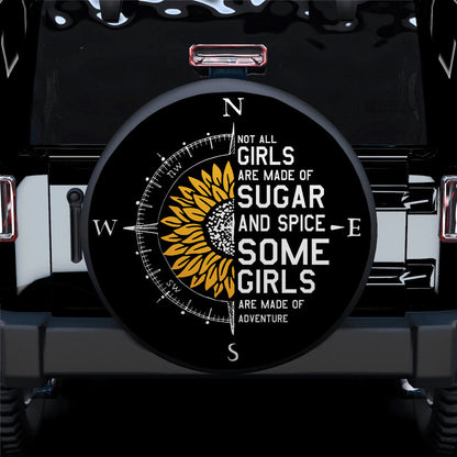 Not All Girl Are Made Of Sugar Car Spare Tire Cover