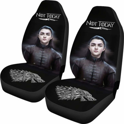 Not Today Arya Stark Car Seat Covers Universal Fit 051012