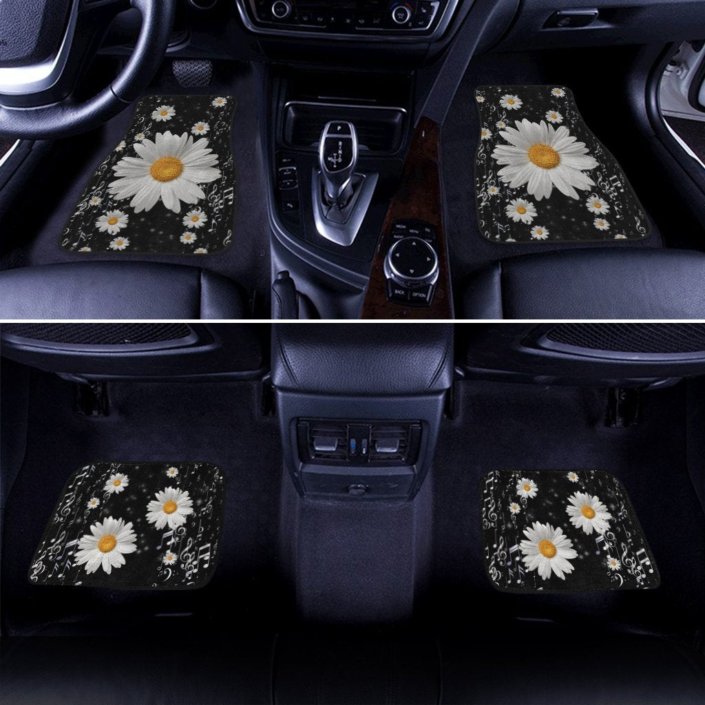 Note Music Daisy Car Floor Mats Custom Daisy Car Accessories