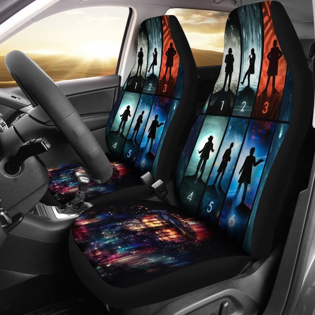 Number Doctor Who Car Seat Covers Mn05 Universal Fit 225721