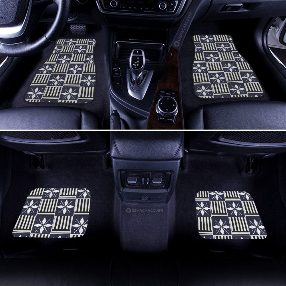 Obanai Iguro Car Floor Mats Custom Anime Car Accessories