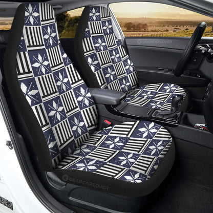 Obanai Iguro Car Seat Covers Custom Anime Car Accessories
