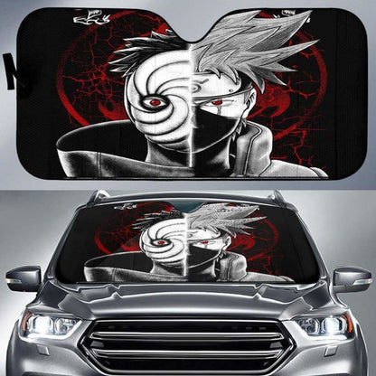 Obito Vs Kakashi Car Sun Shades 918b Universal Fit