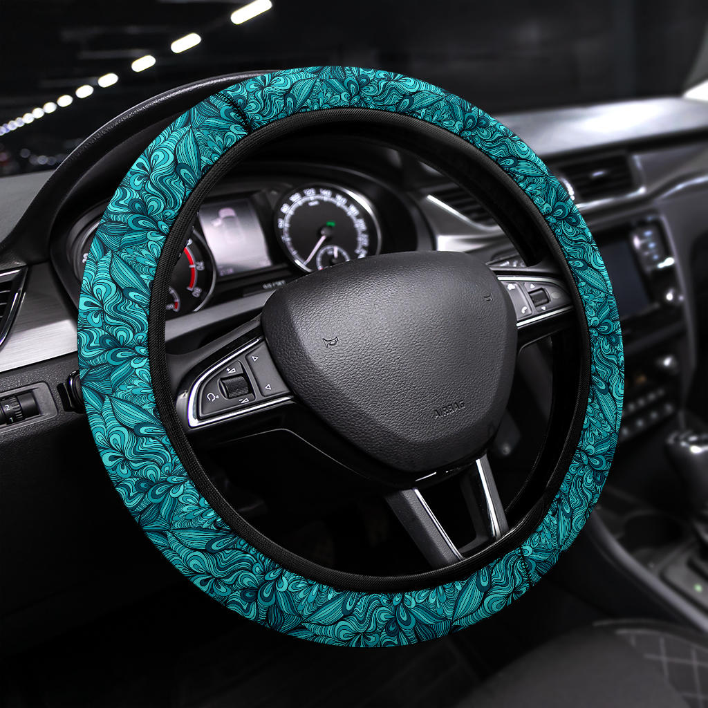 Ocence Blue Premium Car Steering Wheel Cover
