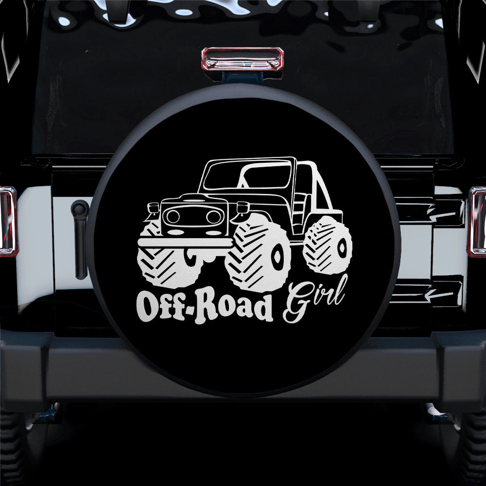 Off Road Girl Car Spare Tire Cover