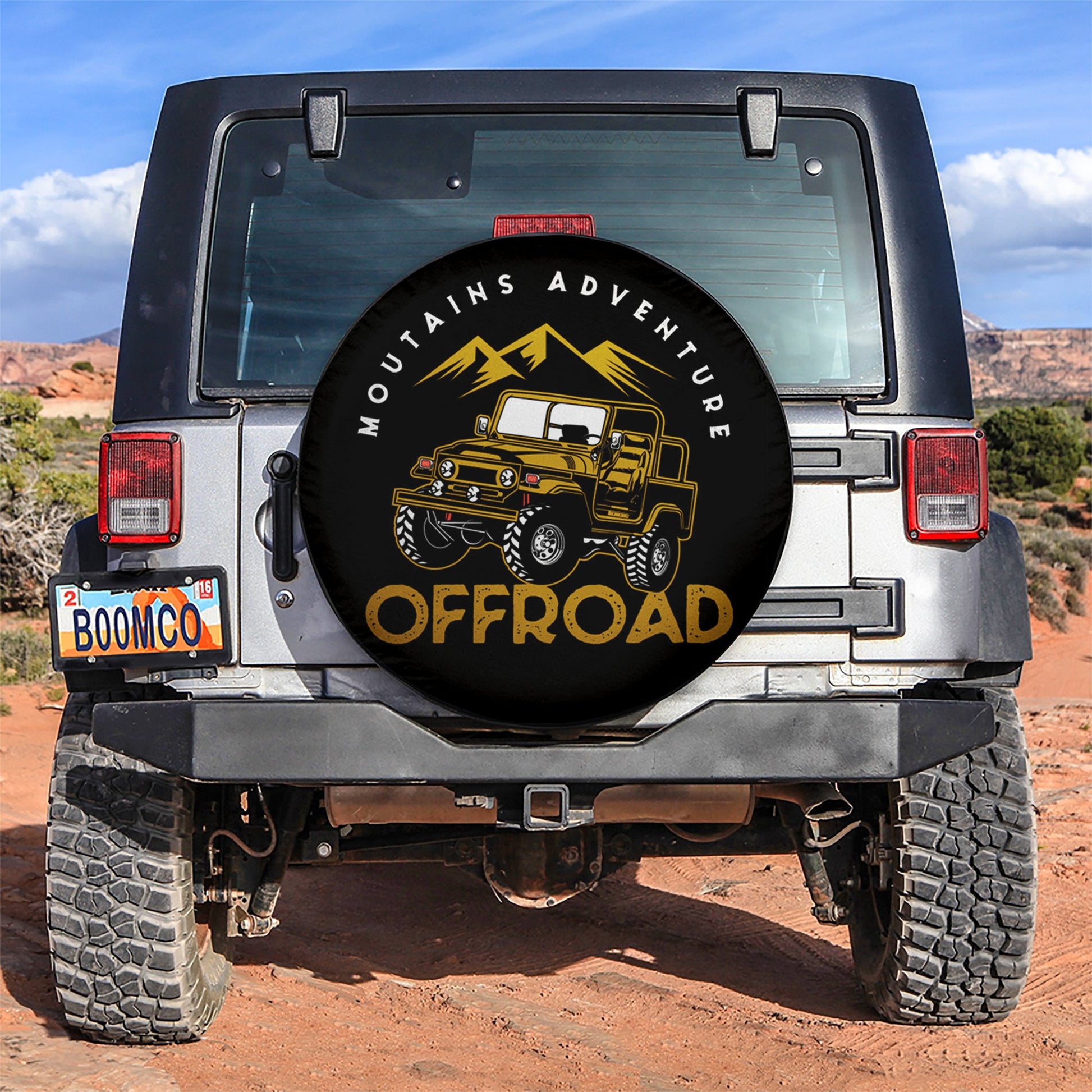 Off Road Jeep Car Spare Tire Cover