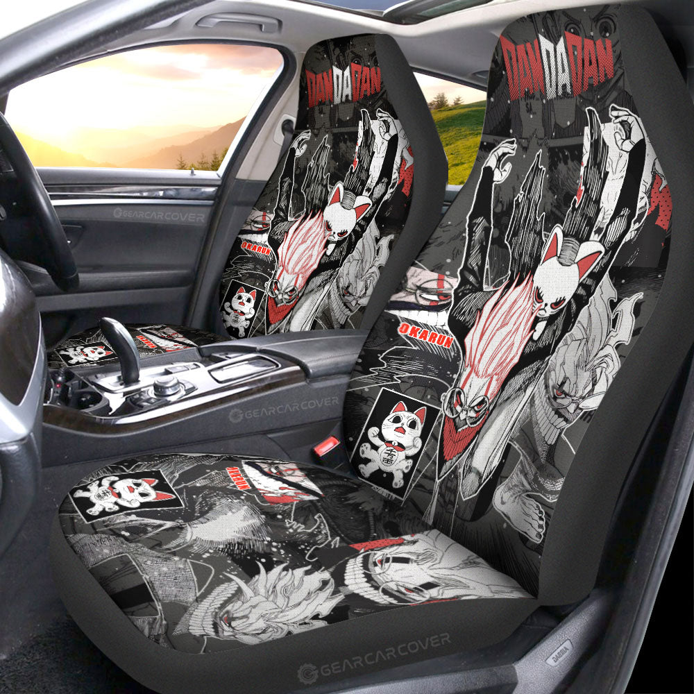 Okarun Turbo Granny Form Car Seat Covers Custom Car Accessories