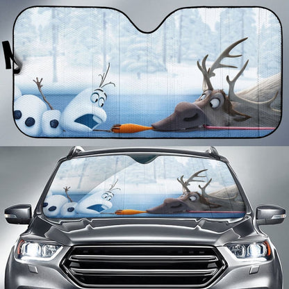 Olaf Frozen SunShade amazing best gift ideas 2020 Universal Fit 174503